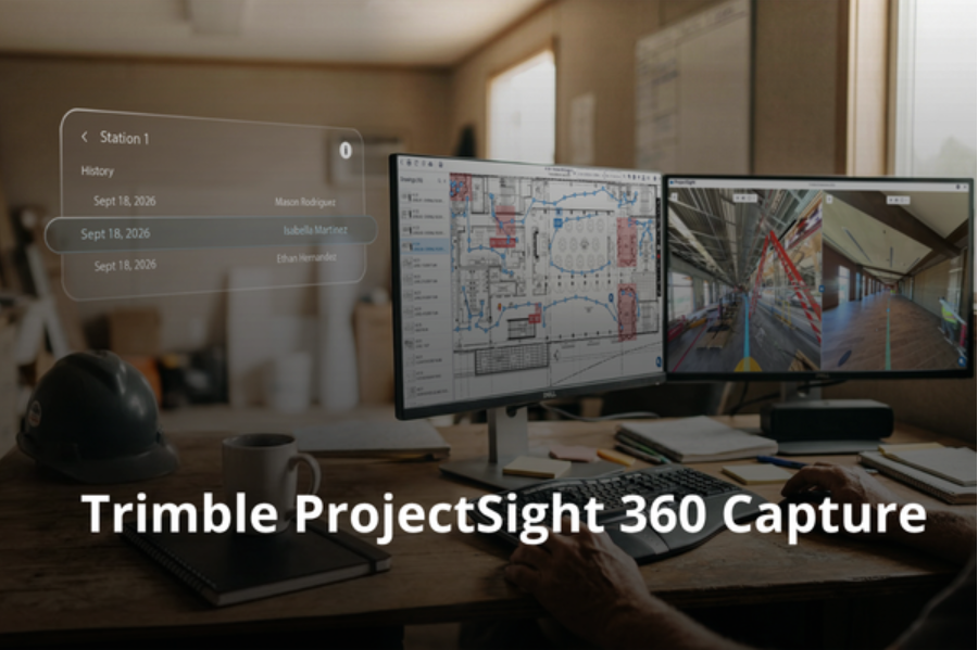 Trimble lanceert AI-gestuurde ProjectSight 360 Capture